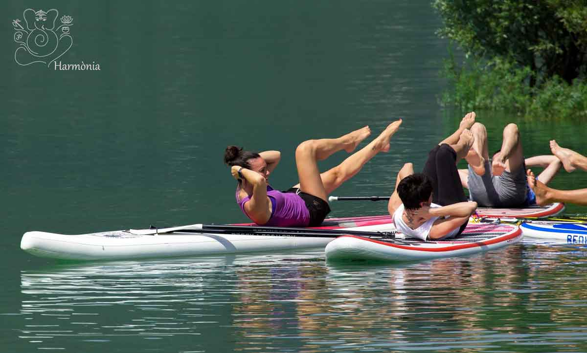 Sup Pilates - Criss Cross